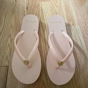 Brand new Tory Burch flip flops